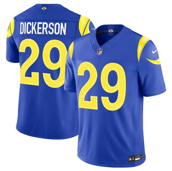 Mens Los Angeles Rams #29 Eric Dickerson Royal 2026 F.U.S.E. Vapor Limited Stitched Jersey Dzhi->los angeles rams->NFL Jersey