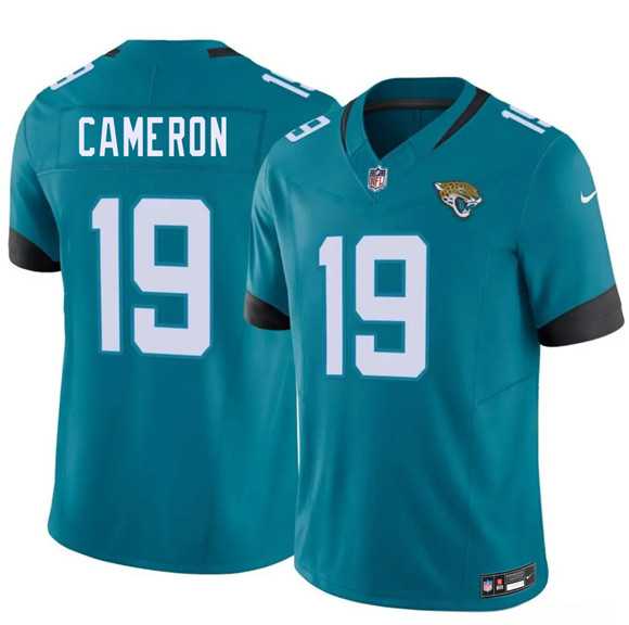 Men%27s Jacksonville Jaguars #19 Josh Cameron Teal 2026 Draft F.U.S.E. Vapor Untouchable Limited Stitched Jersey Dzhi->jacksonville jaguars->NFL Jersey