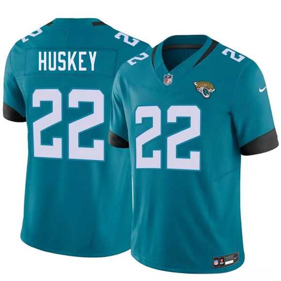 Men%27s Jacksonville Jaguars #22 Jalen Huskey Teal 2026 Draft F.U.S.E. Vapor Untouchable Limited Stitched Jersey Dzhi->jacksonville jaguars->NFL Jersey