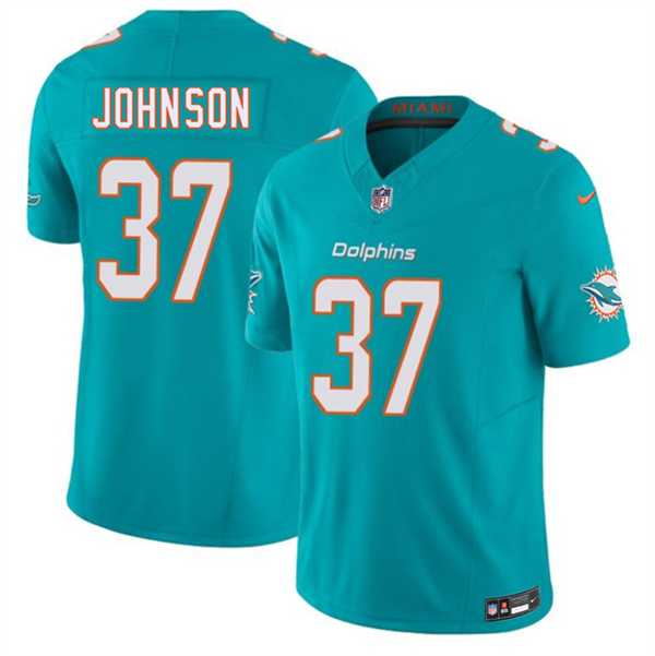 Men%27s Miami Dolphins #37 Isaiah Johnson Aqua 2026 F.U.S.E. Vapor Limited Stitched Jersey Dzhi->new england patriots->NFL Jersey
