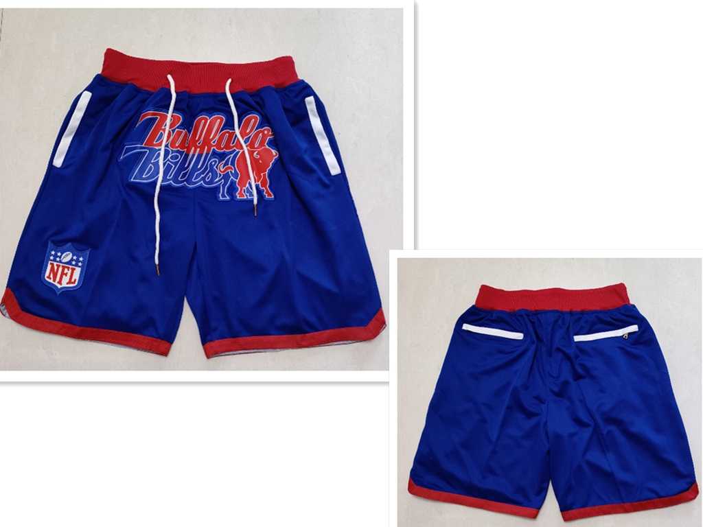 Mens Buffalo Bills Blue Just Don Swingman Shorts (Run Small)->buffalo bills->NFL Jersey