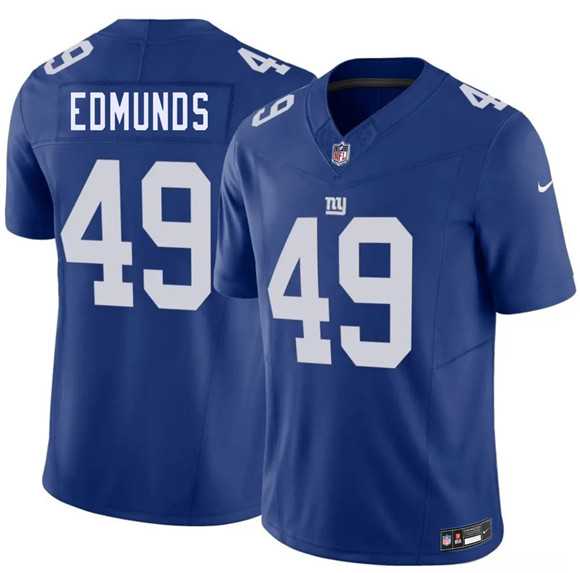 Mens New York Giants #49 Tremaine Edmunds Blue 2026 F.U.S.E. Vapor Untouchable Limited Stitched Jersey Dzhi->new york giants->NFL Jersey