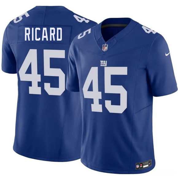 Mens New York Giants #45 Patrick Ricard Blue 2026 F.U.S.E. Vapor Untouchable Limited Stitched Jersey Dzhi->new york giants->NFL Jersey