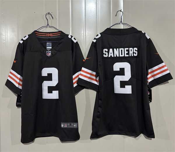 Men%27s Cleveland Browns #2 Shedeur Sanders Brown 2026 Vapor Limited Stitched Jersey->chicago bears->NFL Jersey