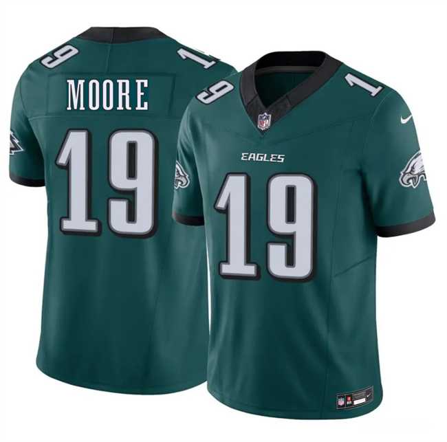 Men%27s Philadelphia Eagles #19 Elijah Moore Green 2026 F.U.S.E. Vapor Untouchable Limited Stitched Jersey Dzhi->minnesota vikings->NFL Jersey
