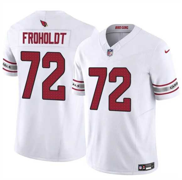 Men%27s Arizona Cardinals #72 Hjalte Froholdt White 2025 F.U.S.E. Vapor Untouchable Limited Stitched Jersey Dzhi->atlanta falcons->NFL Jersey