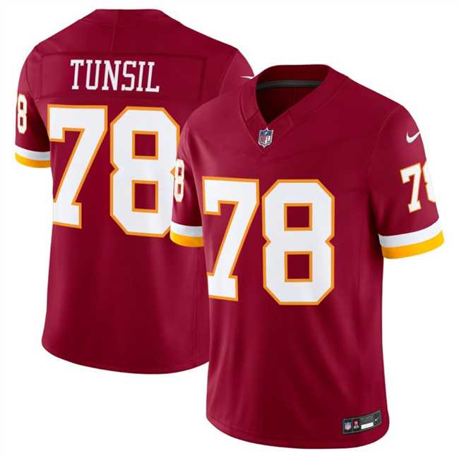 Men%27s Washington Commanders #78 Laremy Tunsil Burgundy 2026 F.U.S.E. Vapor Limited Stitched Jersey Dzhi->washington commanders->NFL Jersey