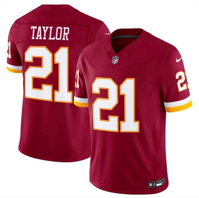Men%27s Washington Commanders #21 Sean Taylor Burgundy 2026 F.U.S.E. Vapor Limited Stitched Jersey Dzhi->washington commanders->NFL Jersey