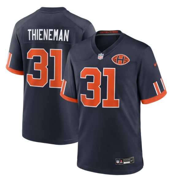 Men%27s Chicago Bears #31 Dillon Thieneman Navy 2026 F.U.S.E. Rivalries Collection Limited Stitched Jersey Dzhi->chicago bears->NFL Jersey