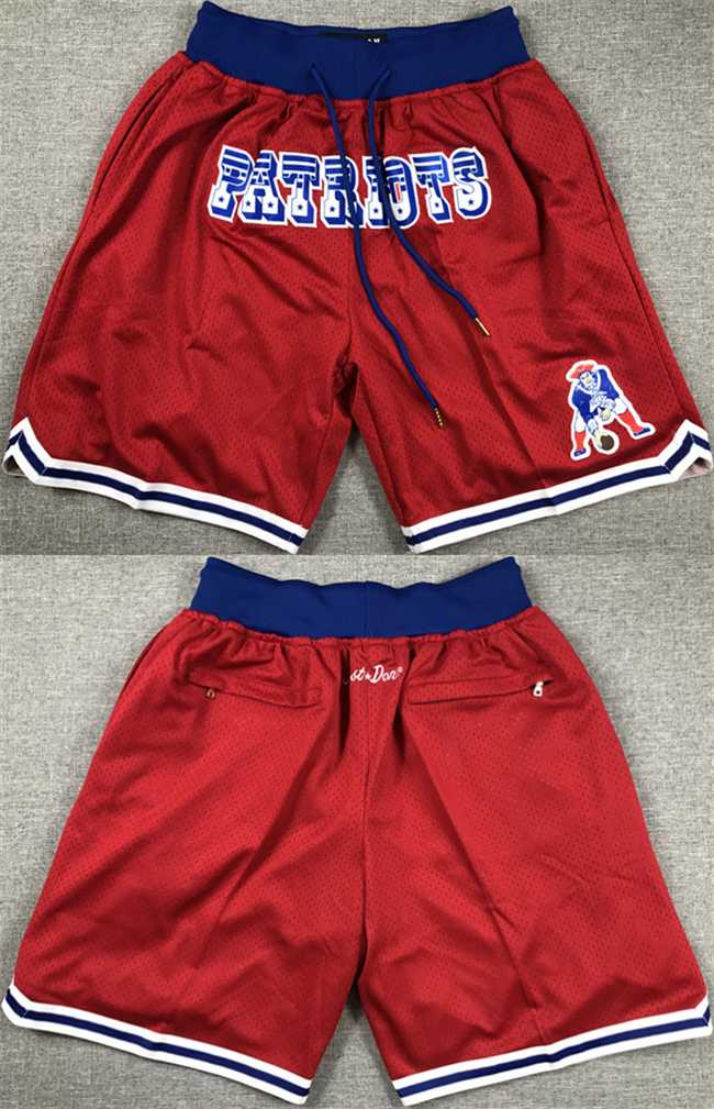 Men%27s New England Patriots Red Shorts (Run Small)->new york giants->NFL Jersey