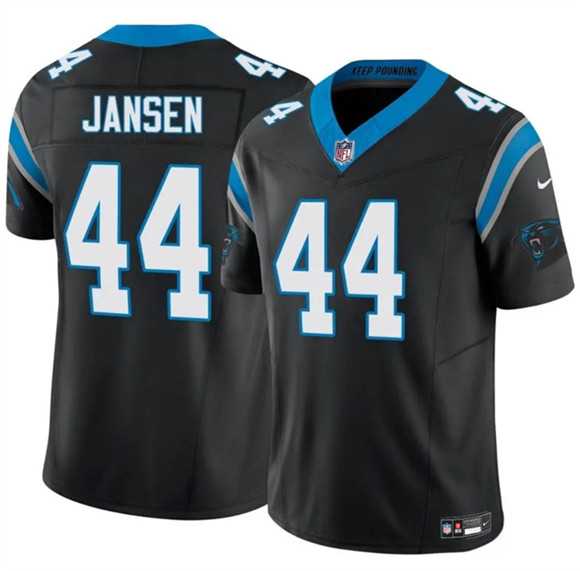 Mens Carolina Panthers #44 J.J. Jansen Black 2025 F.U.S.E. Vapor Limited Stitched Jersey Dzhi->carolina panthers->NFL Jersey