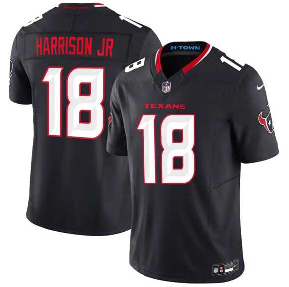 Men%27s Houston Texans #18 Marvin Harrison Jr. Navy 2nd Alternate 2026 F.U.S.E. Vapor Limited Stitched Jersey Dzhi->houston texans->NFL Jersey