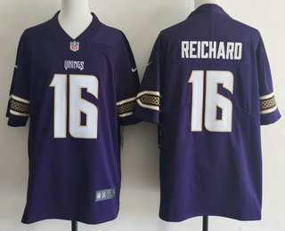 Men%27s Minnesota Vikings #16 Will Reichard Purple 2026 Vapor Rivalries Collection Limited Stitched Jersey->miami dolphins->NFL Jersey