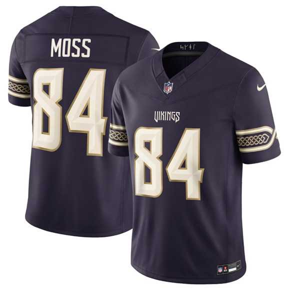 Men%27s Minnesota Vikings #84 Randy Moss Deep Purple 2026 F.U.S.E. Rivalries Collection Limited Stitched Jersey Dzhi->new orleans saints->NFL Jersey
