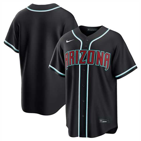 Men%27s Arizona Diamondbacks Blank 2026 Black Out Stitched Jersey Dzhi->2026 world baseball classic->MLB Jersey