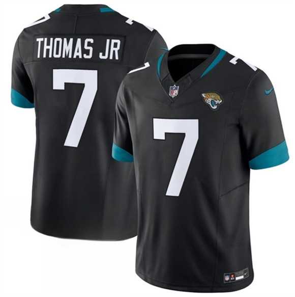 Men%27s Jacksonville Jaguars #7 Brian Thomas Jr. Black 2026 F.U.S.E. Vapor Untouchable Limited Stitched Jersey Dzhi->jacksonville jaguars->NFL Jersey