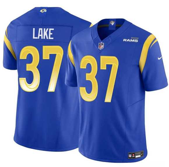 Mens Los Angeles Rams #37 Quentin Lake Blue 2025 F.U.S.E. Vapor Untouchable Stitched Jersey Dzhi->los angeles rams->NFL Jersey
