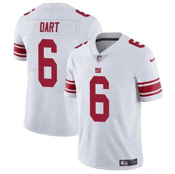 Men & Women & Youth New York Giants #6 Jaxson Dart White 2025 Draft Vapor Untouchable Limited Stitched Jersey->new orleans saints->NFL Jersey