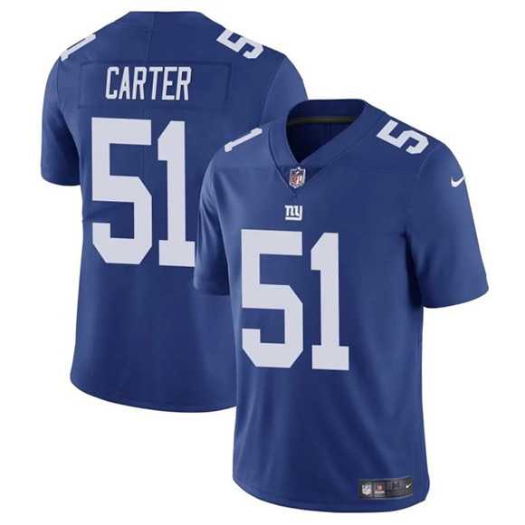 Men & Women & Youth New York Giants #51 Abdul Carter Blue 2025 Vapor Untouchable Limited Stitched Jersey->new york giants->NFL Jersey