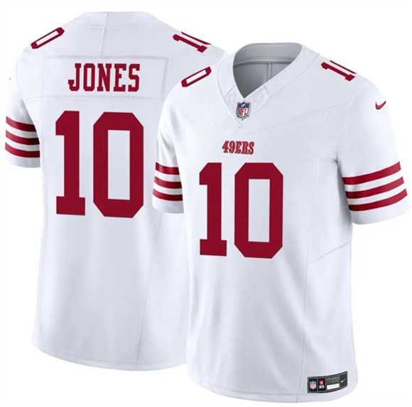 Men & Women & Youth San Francisco 49ers #10 Mac Jones White 2025 F.U.S.E. Vapor Untouchable Limited Stitched Jersey->pittsburgh steelers->NFL Jersey