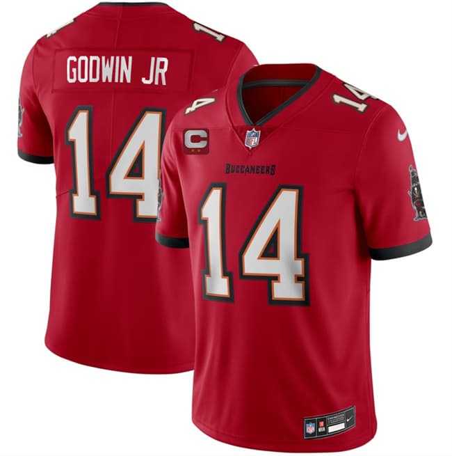 Men%27s Tampa Bay Buccaneers #14 Chris Godwin Jr Red 2026 With 2-Star C Patch Vapor Limited Stitched Jersey->san francisco 49ers->NFL Jersey