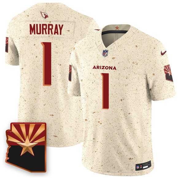 Mens Arizona Cardinals #1 Kyler Murray 2025 F.U.S.E. Rivalries Vapor Untouchable Limited Stitched Jersey Dzhi->arizona cardinals->NFL Jersey