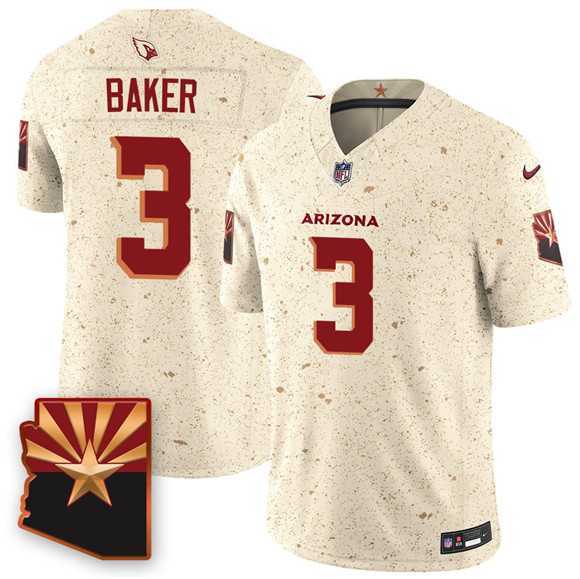 Mens Arizona Cardinals #3 Budda Baker 2025 F.U.S.E. Rivalries Vapor Untouchable Limited Stitched Jersey Dzhi->arizona cardinals->NFL Jersey