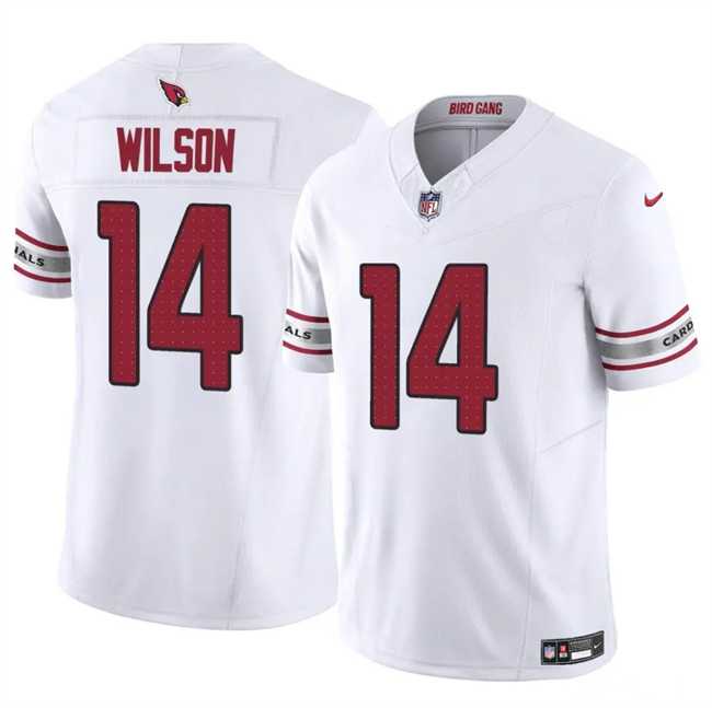 Mens Arizona Cardinals #14 Michael Wilson White 2025 F.U.S.E. Vapor Untouchable Limited Stitched Jersey Dzhi->arizona cardinals->NFL Jersey