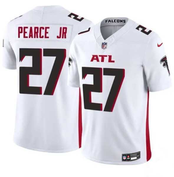 Men & Women & Youth Atlanta Falcons #27 James Pearce Jr White 2025 Draft F.U.S.E. Vapor Untouchable Limited Stitched Jersey->atlanta falcons->NFL Jersey