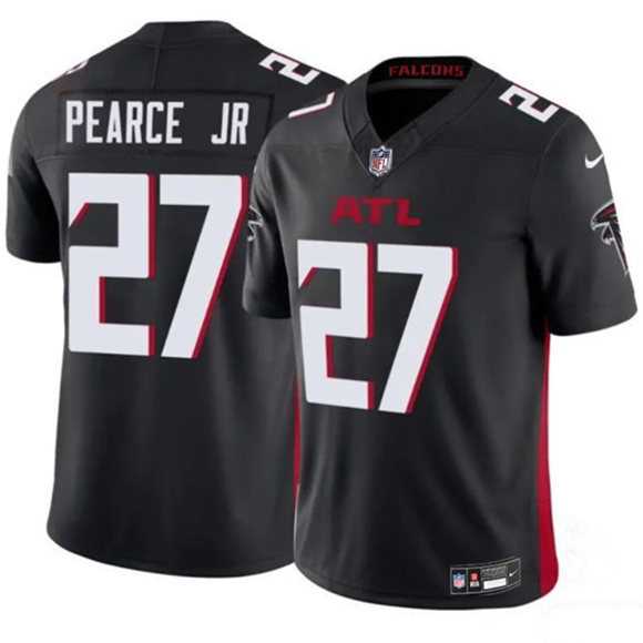 Men & Women & Youth Atlanta Falcons #27 James Pearce Jr Black 2025 Draft F.U.S.E. Vapor Untouchable Limited Stitched Jersey->atlanta falcons->NFL Jersey