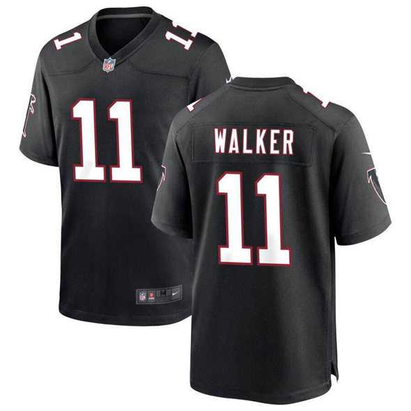 Men & Women & Youth Atlanta Falcons #11 Jalon Walker Black Stitched Vapor Limited Jersey->atlanta falcons->NFL Jersey