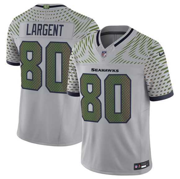 Men%27s Seattle Seahawks #80 Steve Largent Gray 2025 F.U.S.E. %27Rivalries%27 Vapor Limited Stitched Jersey Dzhi->tampa bay buccaneers->NFL Jersey