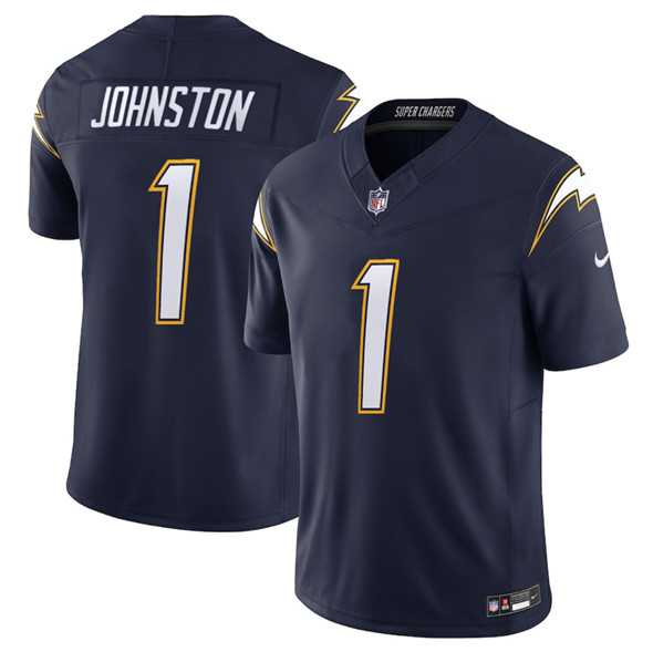 Men & Women & Youth Los Angeles Chargers #1 Quentin Johnston Navy 2025 F.U.S.E. Alternate Vapor Limited Stitched Jersey->los angeles chargers->NFL Jersey