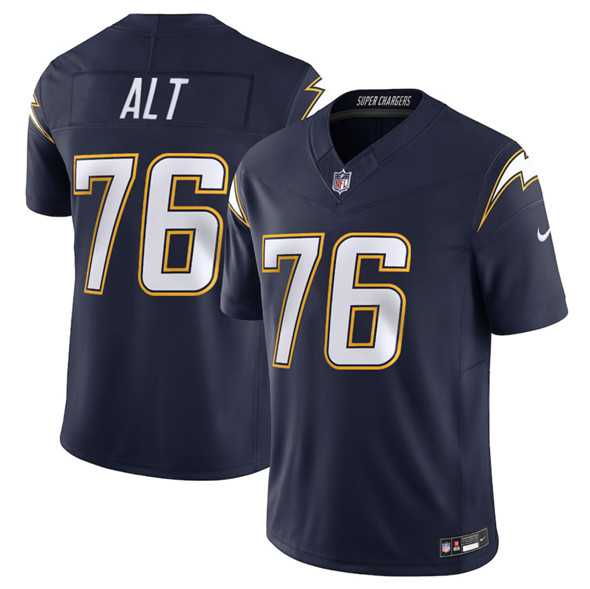 Men & Women & Youth Los Angeles Chargers #76 Joe Alt Navy 2025 F.U.S.E. Alternate Vapor Limited Stitched Jersey->los angeles chargers->NFL Jersey