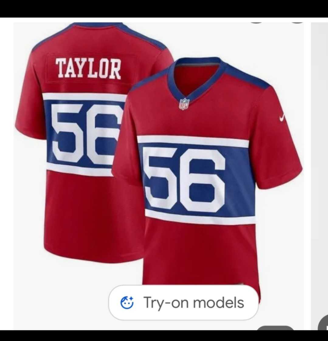 Men & Women & Youth New York Giants #56 Lawrence Taylor Century Red Alternate Vapor Limited Stitched Jersey->new york giants->NFL Jersey