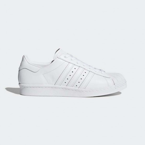 Mens White Ftw/Core Black Adidas Originals Superstar 80s Shoes 100NWVBJ->Adidas Men->Sneakers