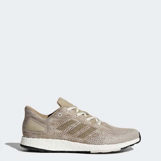 Mens Trace Khaki/Simple Brown/Core Black Adidas Pureboost Dpr Running Shoes 103LKXGD->Adidas Men->Sneakers