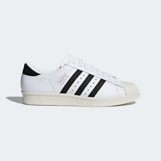 Mens White/Core Black/Off White Adidas Originals Superstar Og Shoes 132HMGNW->Adidas Men->Sneakers