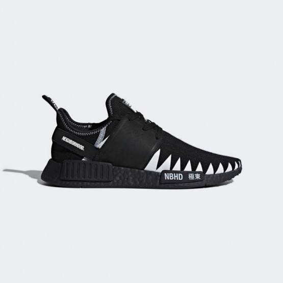 Mens Core Black/White Adidas Originals Neighborhood Nmd_r1_pk Shoes 201TASIL->Adidas Men->Sneakers