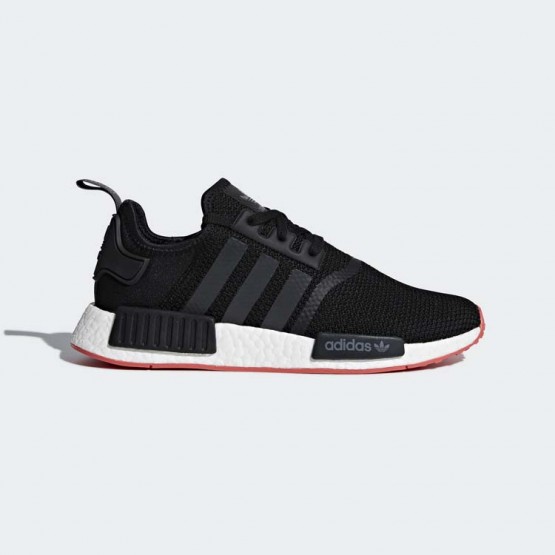 Mens Core Black/Trace Scarlet Adidas Originals Nmd_r1 Shoes 202EFHTM->Adidas Men->Sneakers