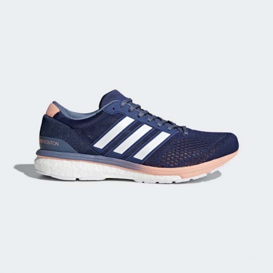 Womens Noble Indigo/White/Steel Adidas Adizero Boston 6 Running Shoes 266ABTFQ->Adidas Women->Sneakers