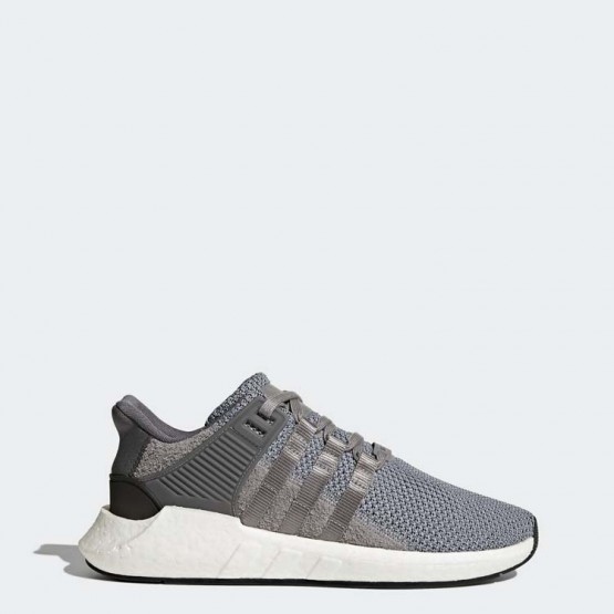 Mens Grey/White Adidas Originals Eqt Support 93/17 Shoes 409SCMFE->Adidas Men->Sneakers