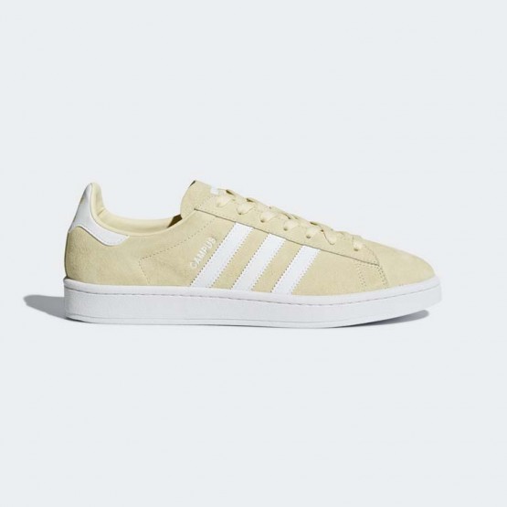 Mens Mist Sun/White Adidas Originals Campus Shoes 431WOPIX->Adidas Men->Sneakers