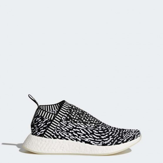 Mens Core Black/White Adidas Originals Nmd_cs2 Primeknit Shoes 550AEFKZ->Adidas Men->Sneakers