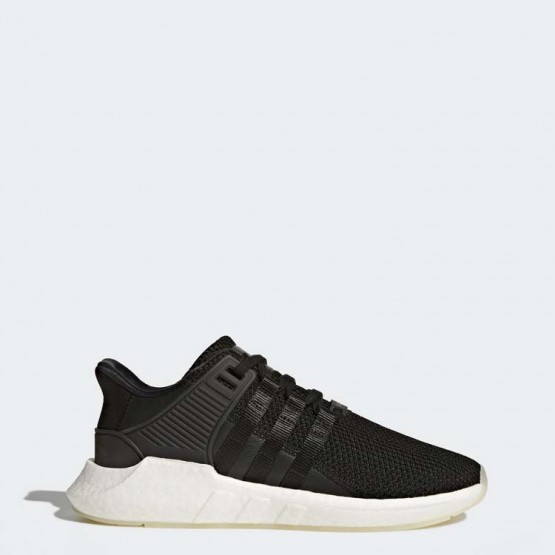 Mens Core Black/White Adidas Originals Eqt Support 93/17 Shoes 571UAGSD->Adidas Men->Sneakers