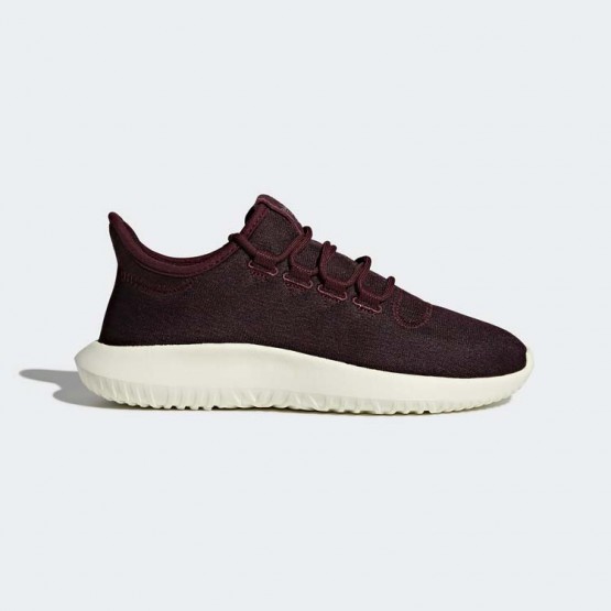 Womens Maroon/Light Maroon/Legacy White Adidas Originals Tubular Shadow Shoes 595AMYHI->Adidas Women->Sneakers