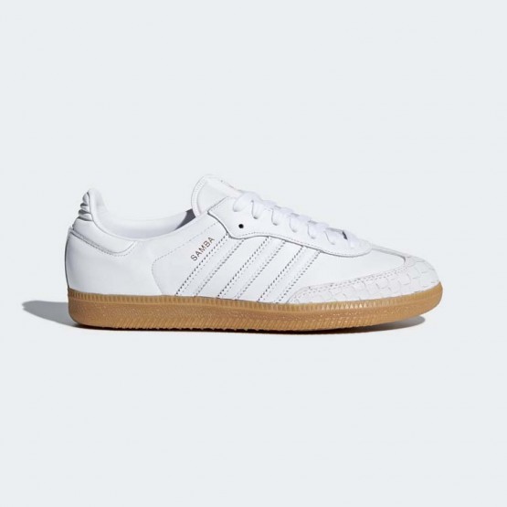 Womens White Adidas Originals Samba Shoes 616ENDUQ->Adidas Women->Sneakers