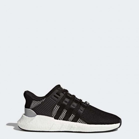 Mens Core Black/White Adidas Originals Eqt Support 93/17 Shoes 772POEUM->Adidas Men->Sneakers