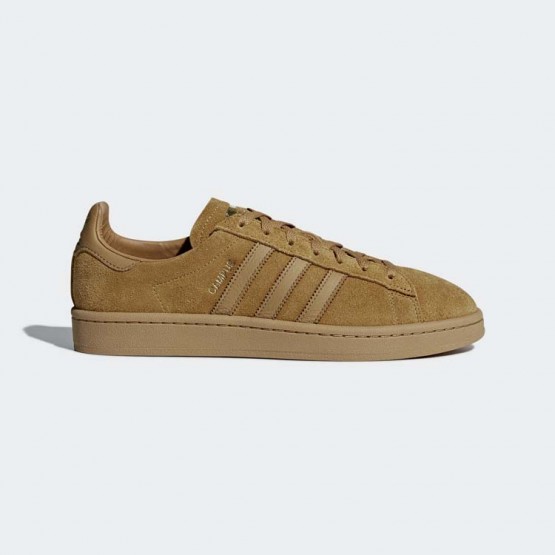 Mens Mesa/Chalk White Adidas Originals Campus Shoes 925POJVG->Adidas Men->Sneakers