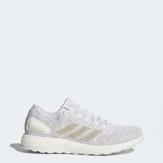 Mens White Adidas Pureboost Running Shoes 999XJERG->Adidas Men->Sneakers